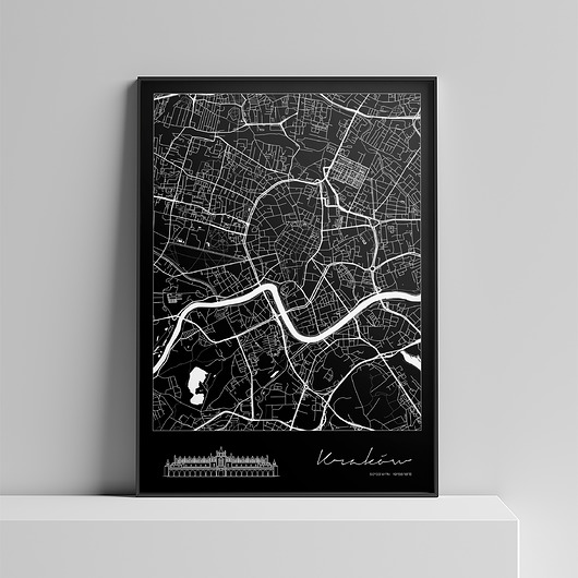 plakaty Plakat Miasto - Kraków