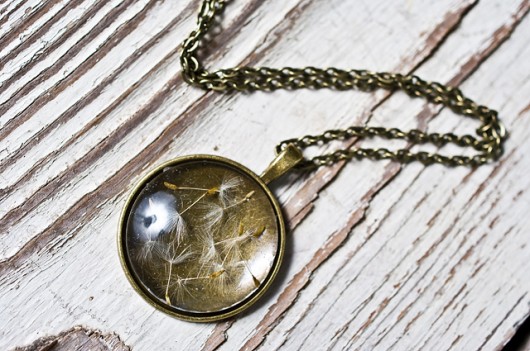 Okrągły naszyjnik z żywicy So Jewelry