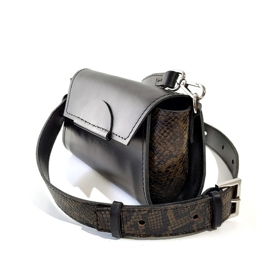 torby na ramię BELTBAG oliwkowy wąż