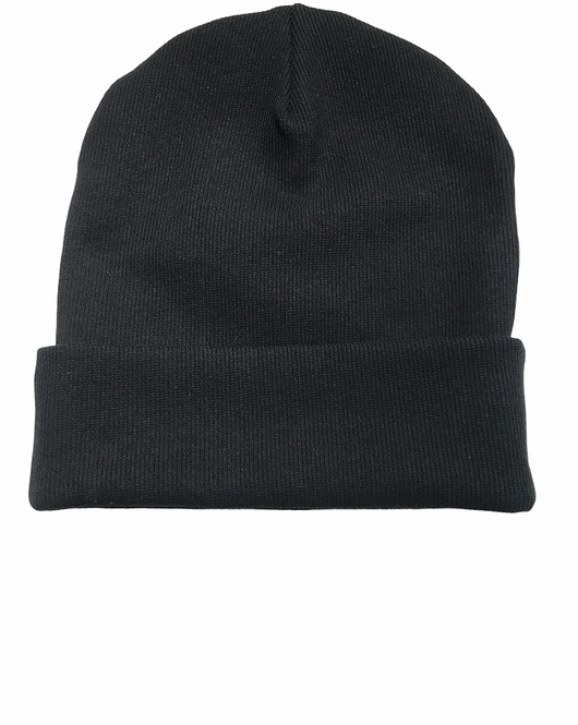 Bawełniana Czapka Beanie Czarna TRUE COLOR by Ann
