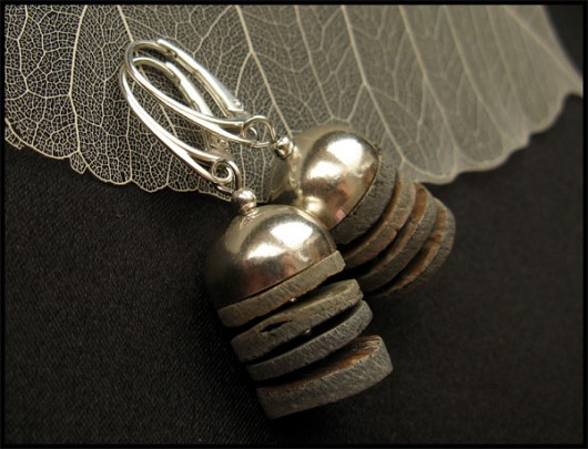 LUXURY- Szara Muszla i  Srebro Little Dreamer