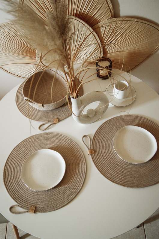 podkładki do kuchni Zestaw podkładek na stół mata