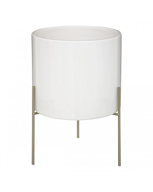 kwietniki Kwietnik Ceramiczny Doniczka Ceramiczna Adria White