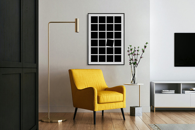 obrazy Nowoczesny minimalistyczny obraz "Elements 2" 70x100cm