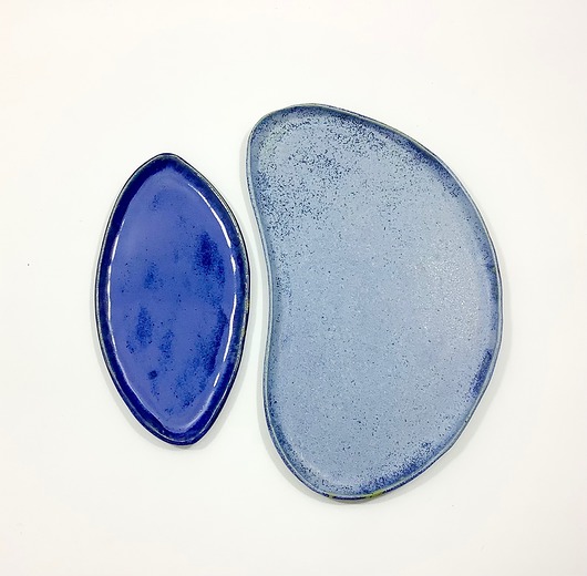 patery i talerze Patery blue