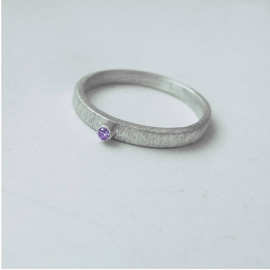 pierścionki srebrne Pierścionek OKRĄG