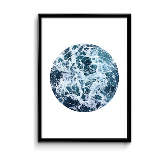 Plakat Morze geometria  Bury Lis