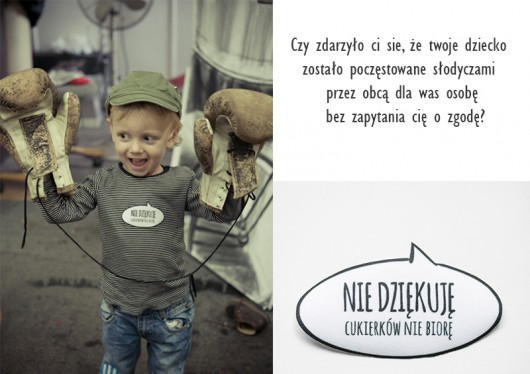 łatka CUKIERKI Mowi sie