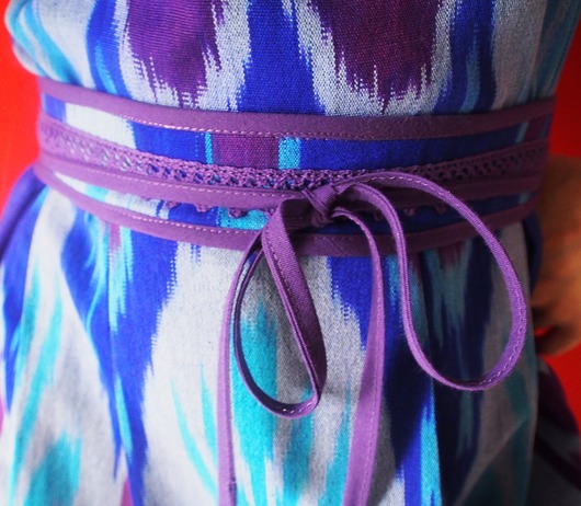 Sultana sukienka Boho fiolet sultanaS