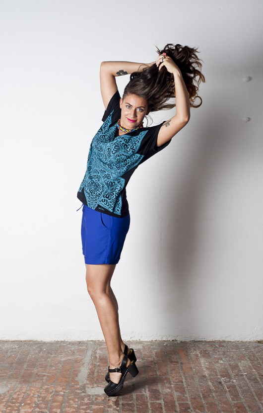 AgaBrwi Design﻿ | bluzka TENCEL czarny AgaBrwi