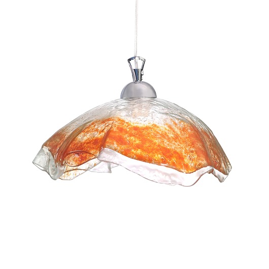 lampy wiszące Lampa wisząca szklana 