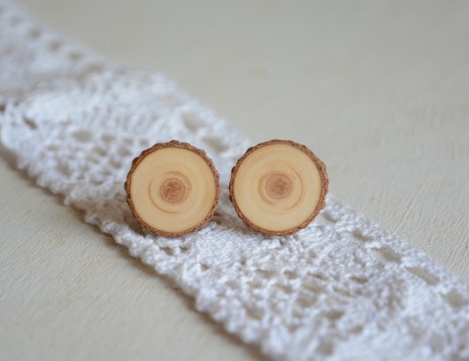 Prosto z drzewa – spinki mankietowe MyPieceOfWood