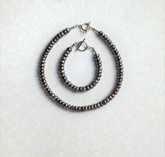 bransoletki z kamieni naturalnych LUX. bransoletka perły naturalne