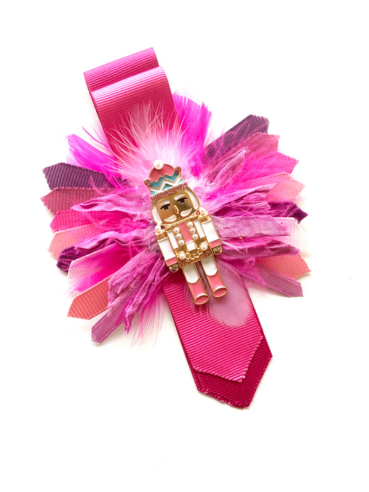 broszki Wyjątkowa świąteczna broszka DZIADEK do orzechów