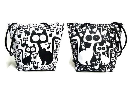Torba shopperka z obustronnym nadrukiem Gaul Designs