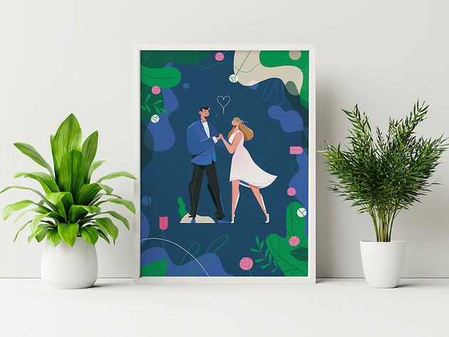 grafiki i ilustracje Couple