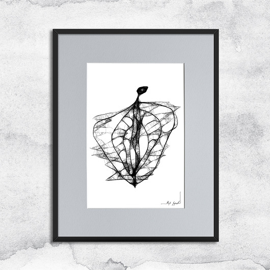 grafiki i ilustracje Minimalistyczna grafika z ramą - nr 41