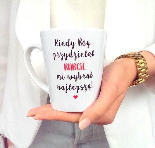 Kubek Latte dla Babci FarrowDesign