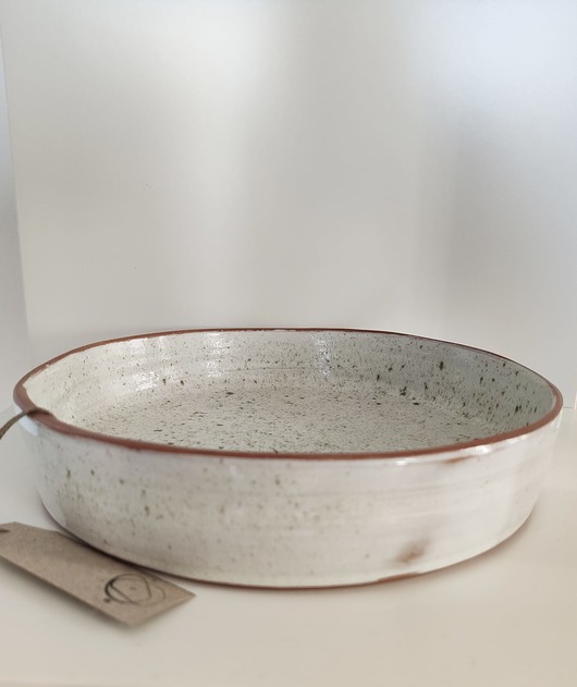 miski i misy Ceramiczny półmisek Toskania