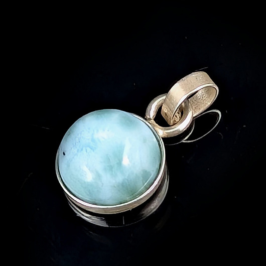 wisiory Błękitek larimar