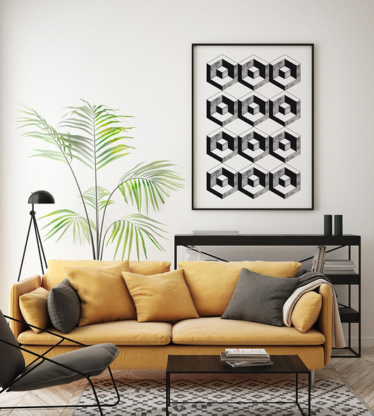 Pattern - plakat - różne formaty HOG STUDIO