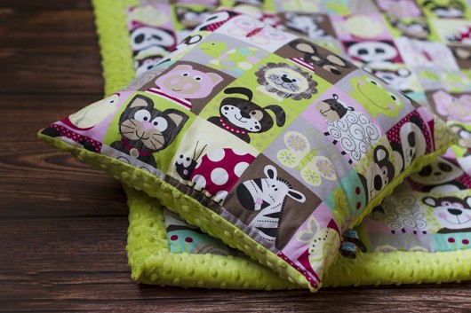 Poduszka, jasiek SweetDreams Zwierzaki zielony Cziki Monkey
