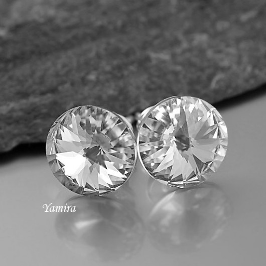kryształ Swarovski Rivoli Crystal 8mm sztyfty yamira