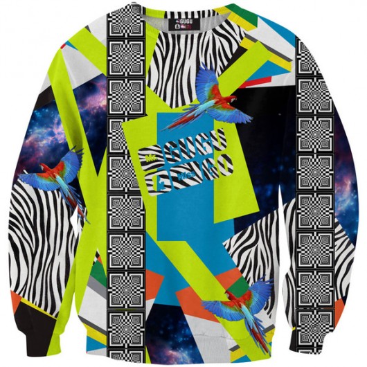 200000 Hip Collage sweater Mr Gugu Miss Go