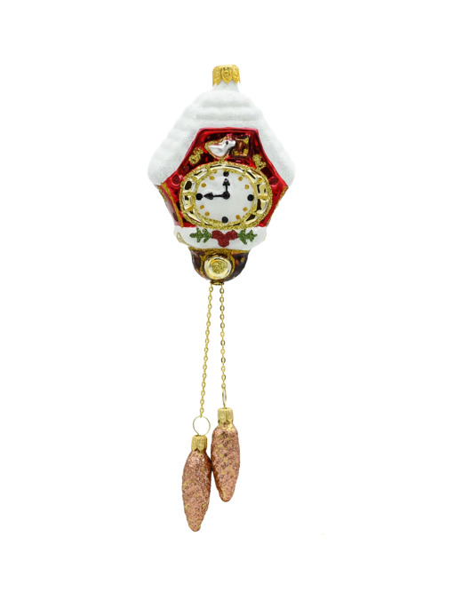 ozdoby choinkowe Bombka choinkowa: Zegar z kukułką
