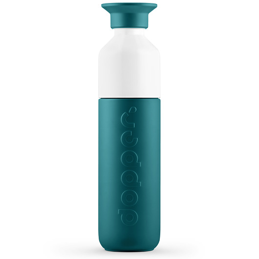 butelki wielorazowe Butelka Termiczna Dopper 350ml - Green Lagoon