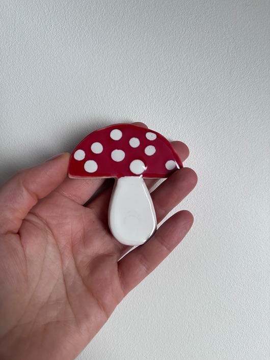 magnesy Ceramiczny magnes muchomor