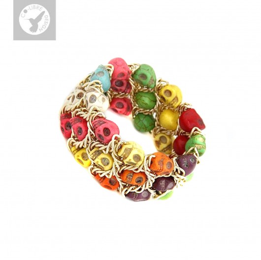 so Glam - model Skulls Glam Bracelet CO LIBRE DESIGN