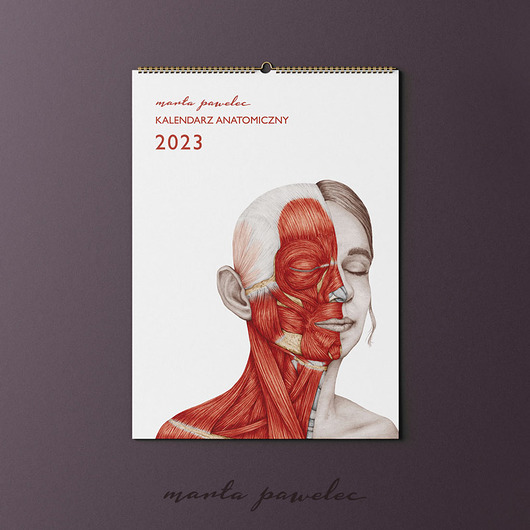 kalendarze i plannery Kalendarz Anatomiczny 2023