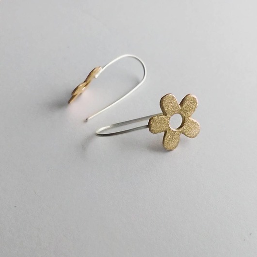 kolczyki srebrne Kolczyki srebrne KWIAT