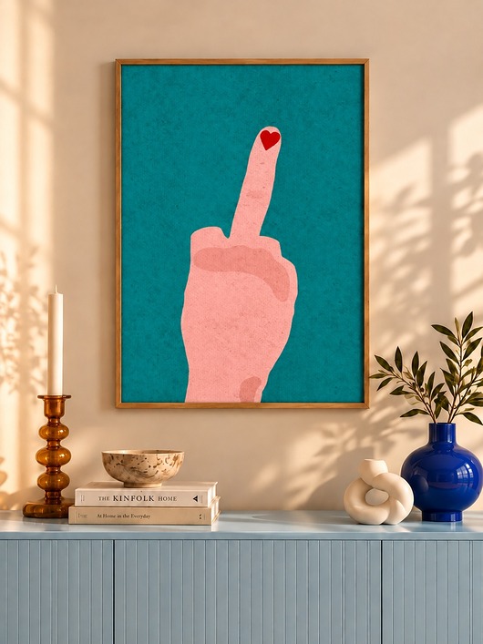 plakaty Plakat Fine Art giclee F...ing Love
