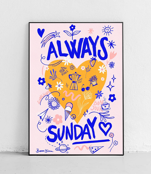 plakaty Plakat Zawsze niedziela i miłość