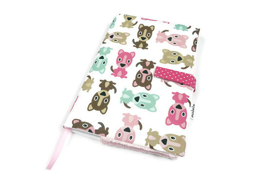 Etui na książeczkę zdrowia dziecka pieski mabebe