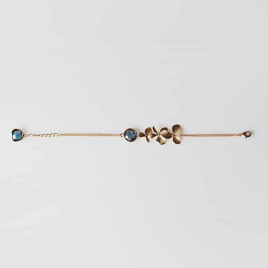 Bransoleta Gold and Blue Fussion Mitsu