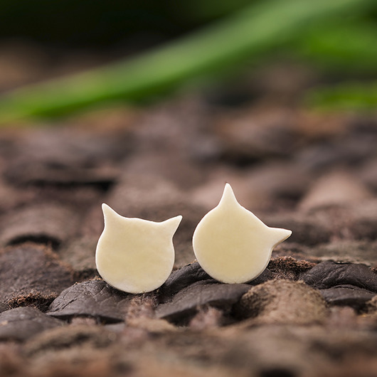 Porcelanowe kolczyki Ceramika SPK