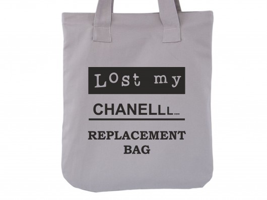 Torebka bawełniana, szoperka, shopper bag Szanel BAJAGA STUDIO