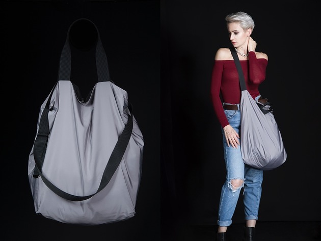 torby XXL Dwustronna torba Twin Casual Gray
