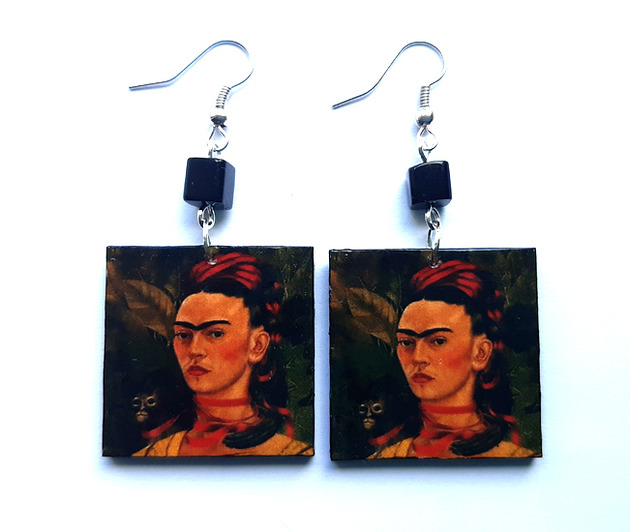Autoportret z małpką - Frida Kahlo inka76
