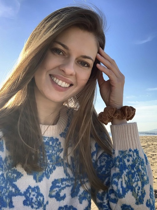 gumki do włosów Sztruksowa scrunchie Hazelnut