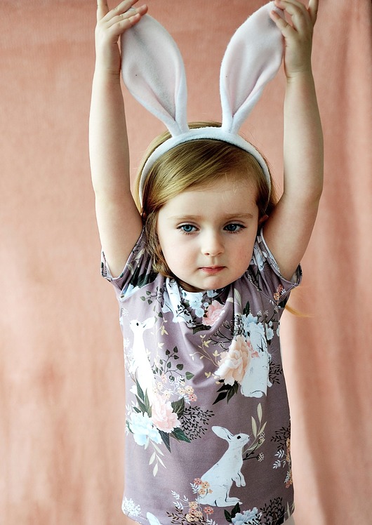 T-Shirt Rabbit old rose Little Gold King