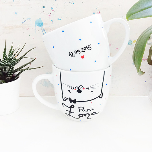 Pani Żona Pan Mąż (koty) - kubki 300ml miamilu