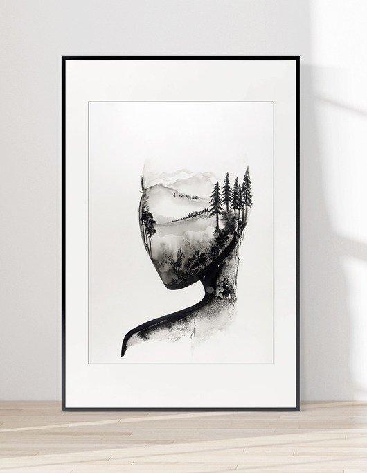 obrazy Obraz 50X70 cm wykonany ręcznie