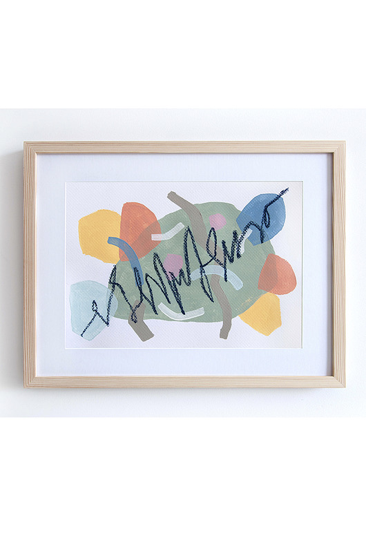 obrazy ORYGINAŁ - SHAPE NO.12 - 21 X 30 CM