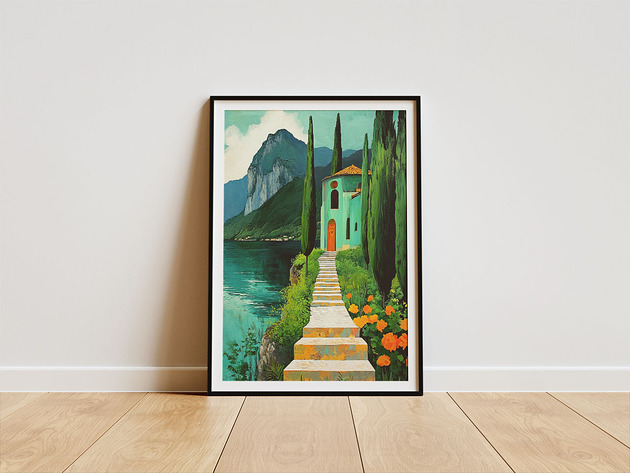 plakaty Plakat - Lake Como