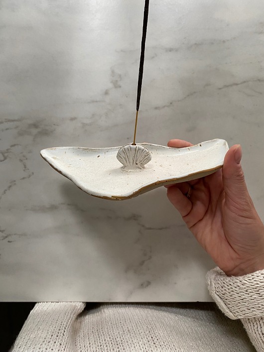 Podstawki pod kadzidełka Ceramiczna Podstawka na Kadzidło Akapulko