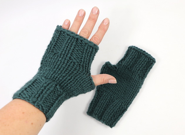 rękawiczki damskie Mitenki z jednym palcem unisex butelkowe